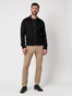Desoto Luxury Luxury Two-Ply Zip Overshirt Zwart