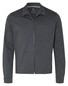 Desoto Luxury Luxury Zip Mélange Overshirt Donker Grijs
