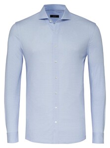 Desoto Luxury Minimal Dots Pattern Overhemd Sky Blue