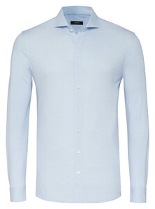 Desoto Luxury Minimal Dots Pattern Shirt Light Blue