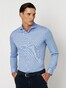 Desoto Luxury Regal Twill Design Overhemd Blauw