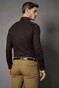 Desoto Luxury Regal Twill Design Overhemd Donker Bruin