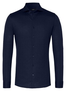 Desoto Luxury Regal Twill Design Shirt Navy