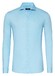 Desoto Luxury Uni Color Minimal Texture Overhemd Aqua
