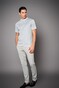 Desoto Luxury Uni Color Round Neck T-Shirt Grijs