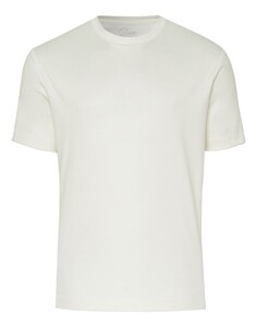 Desoto Luxury Uni Color Round Neck T-Shirt Ivoor