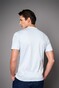 Desoto Luxury Uni Color Round Neck T-Shirt Licht Blauw