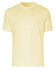 Desoto Luxury Uni Color Round Neck T-Shirt Light Yellow