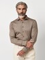 Desoto Luxury Uni Luxury Cotton Overhemd Zand-Grijs