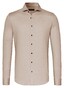 Desoto Luxury Uni Luxury Cotton Overhemd Zand-Grijs