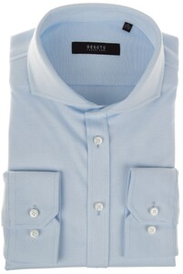 Desoto Luxury Uni Luxury Jersey Overhemd Licht Blauw