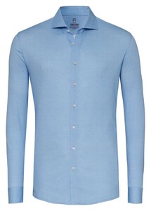 Desoto Micro Diamond Pattern Shirt Light Blue