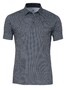 Desoto Mini Fantasy Sunflowers Poloshirt Blue-Yellow