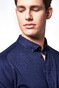 Desoto Modern Button Down Short Sleeve Cityshirt Overhemd Dark Navy