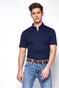 Desoto Modern Button Down Short Sleeve Cityshirt Overhemd Dark Navy