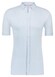 Desoto Modern Button Down Short Sleeve Cityshirt Overhemd Licht Blauw
