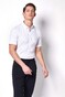Desoto Modern Button Down Short Sleeve Cityshirt Overhemd Wit