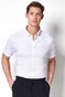 Desoto Modern Button Down Short Sleeve Cityshirt Overhemd Wit