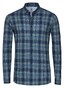 Desoto Multi Fine Line Check Overhemd Groen-Blauw
