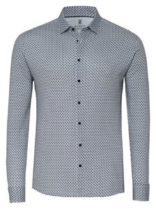 Desoto Multi Mini Fantasy Octagons Shirt Grey