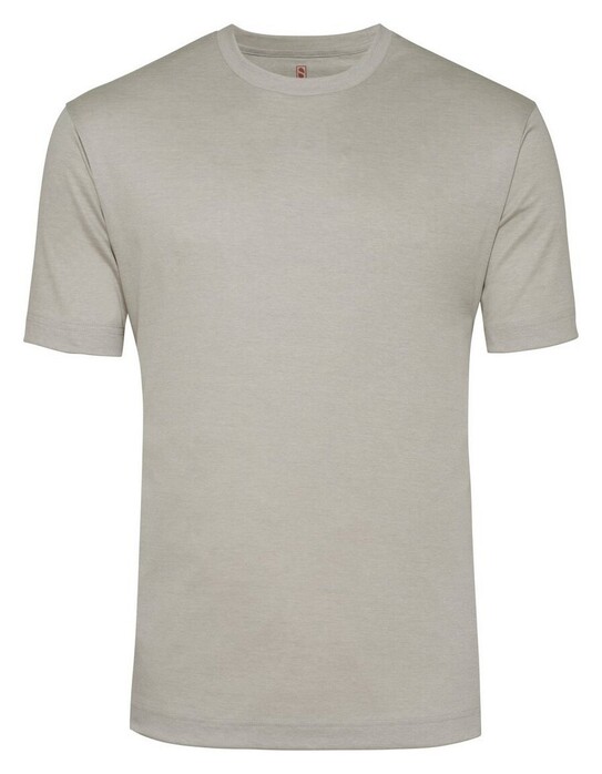 Desoto Roundneck Uni Piqué T-Shirt Light Stone