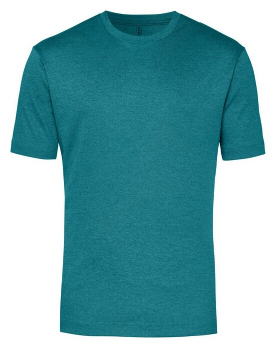 Desoto Roundneck Uni Piqué T-Shirt Turquoise