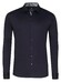 Desoto Solid Color Casual Kent Overhemd Navy