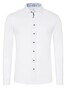 Desoto Solid Color Casual Kent Overhemd Wit