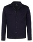 Desoto Solid Color Cotton Overshirt Navy