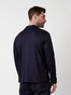 Desoto Solid Color Cotton Overshirt Navy
