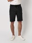 Desoto Uni Color Drawstring Short Bermuda Zwart