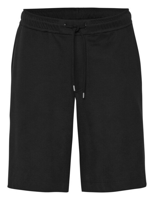 Desoto Uni Color Drawstring Short Bermuda Zwart
