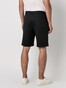 Desoto Uni Color Drawstring Short Bermuda Zwart
