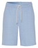 Desoto Uni Color Drawstring Short Oxford Bermuda Licht Blauw