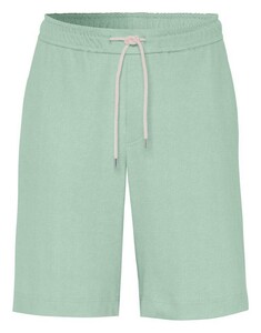 Desoto Uni Color Drawstring Short Oxford Bermuda Licht Groen