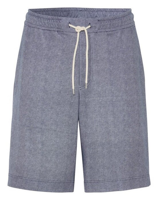 Desoto Uni Color Drawstring Short Oxford Bermuda Navy