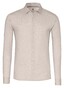 Desoto Uni Color Oxford Casual Kent Overhemd Beige