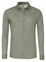 Desoto Uni Color Oxford Casual Kent Overhemd Groen