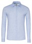 Desoto Uni Color Oxford Casual Kent Overhemd Licht Blauw