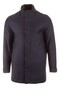 EDUARD DRESSLER Dan Marzotto Scudo Luxury Wool Coat Jack Donker Blauw Melange