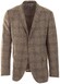 EDUARD DRESSLER Faux Check Colbert Zand