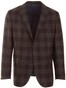 EDUARD DRESSLER Faux Check Jacket Bordeaux