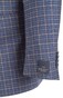 EDUARD DRESSLER James Shaped Fit Blue Fine Check Colbert Blauw-Bruin