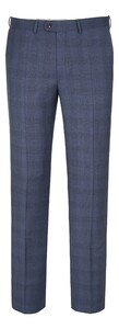 EDUARD DRESSLER Jim S110 Luxury Check Broek Blauw