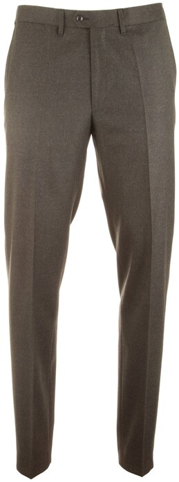 EDUARD DRESSLER Kent Uni Wool Pants Dark Green