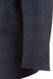 EDUARD DRESSLER Luxury Ton-Sur-Ton Check Colbert Donker Blauw