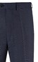 EDUARD DRESSLER Modern Fit Faux Uni Pants Midnight Blue