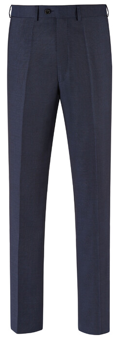 EDUARD DRESSLER Modern Fit Faux Uni Pants Midnight Blue