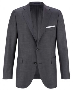 EDUARD DRESSLER Modern Fit S140 Mid Tone Colbert Midden Grijs