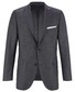 EDUARD DRESSLER Modern Fit S140 Mid Tone Colbert Midden Grijs